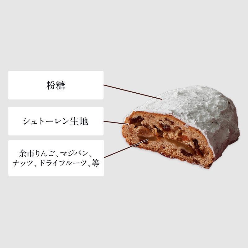 余市りんごキャラメルシュトーレン