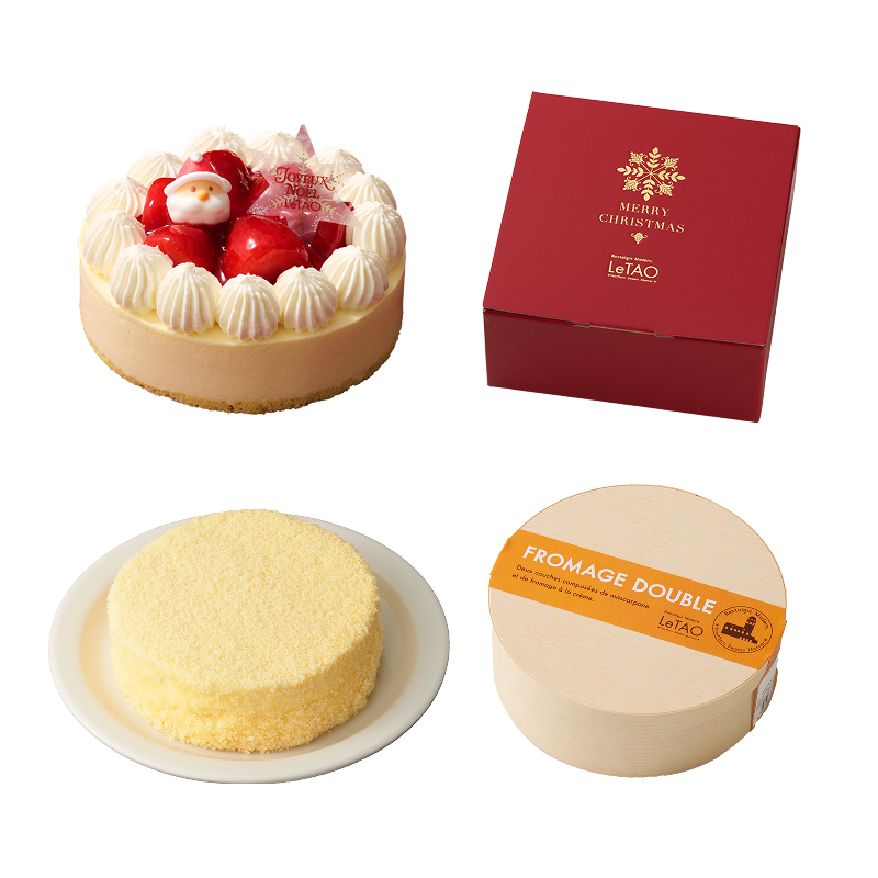 ドゥーブルと選べるクリスマスケーキ
