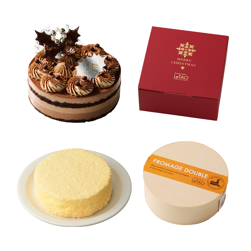 ドゥーブルと選べるクリスマスケーキ
