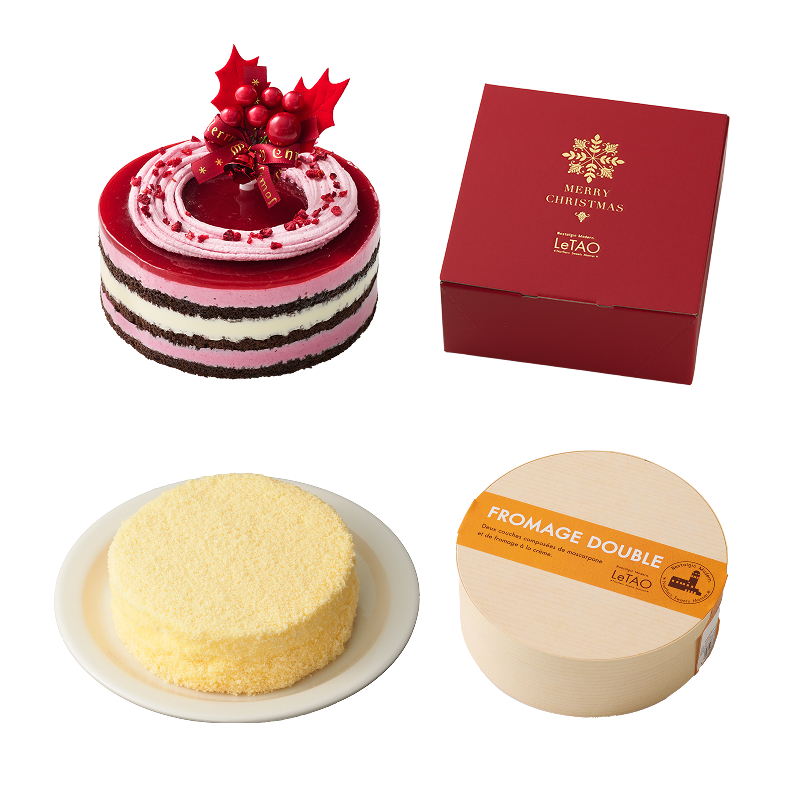 ドゥーブルと選べるクリスマスケーキ
