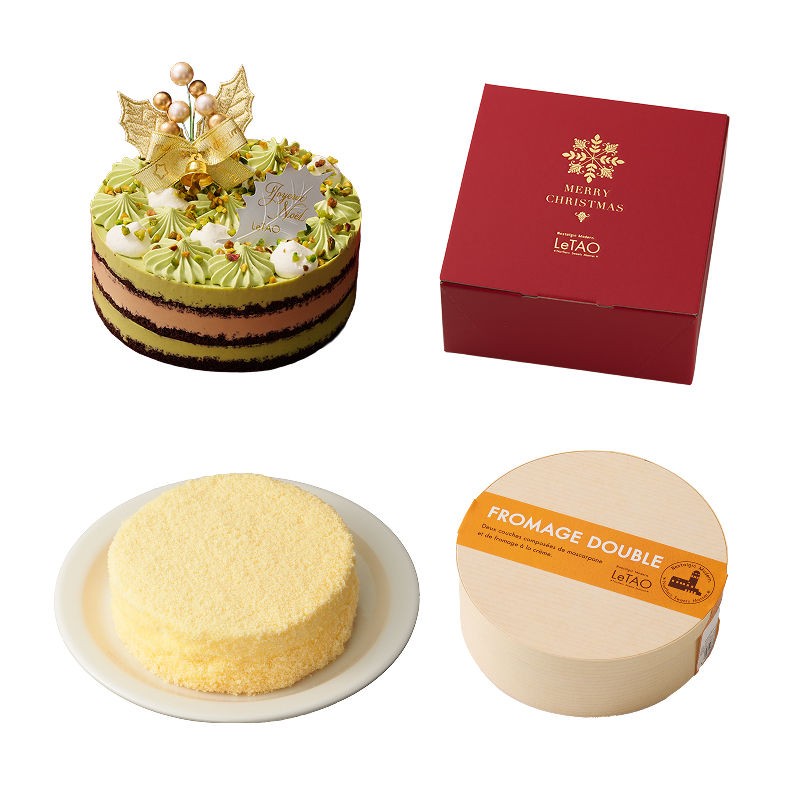 ドゥーブルと選べるクリスマスケーキ