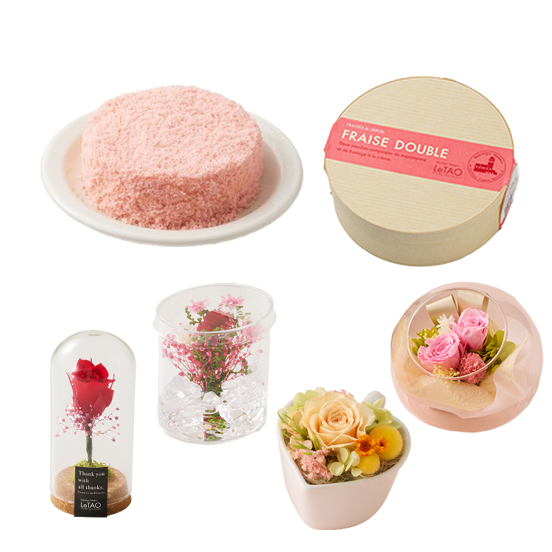 フレーズドゥーブルと選べるフラワーギフト