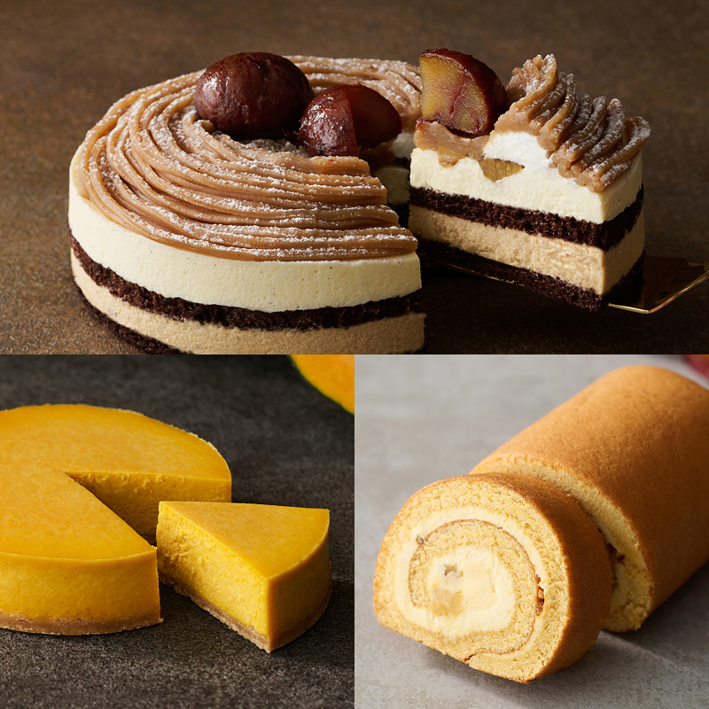 初秋のケーキセット