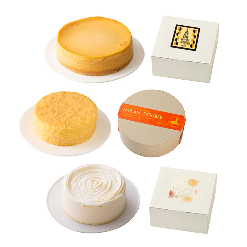 冬のケーキトリオ