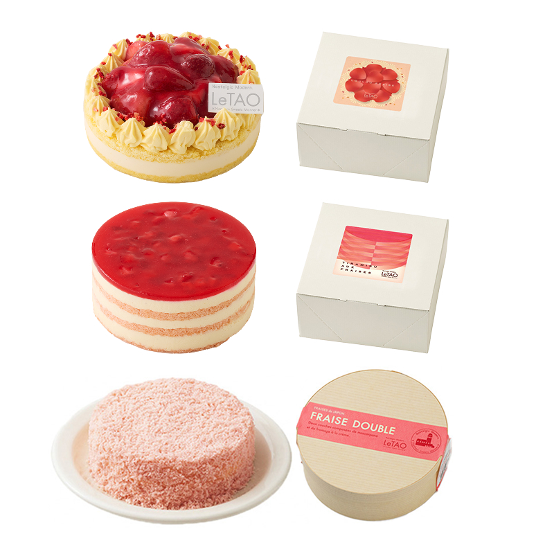 苺のスイーツセット