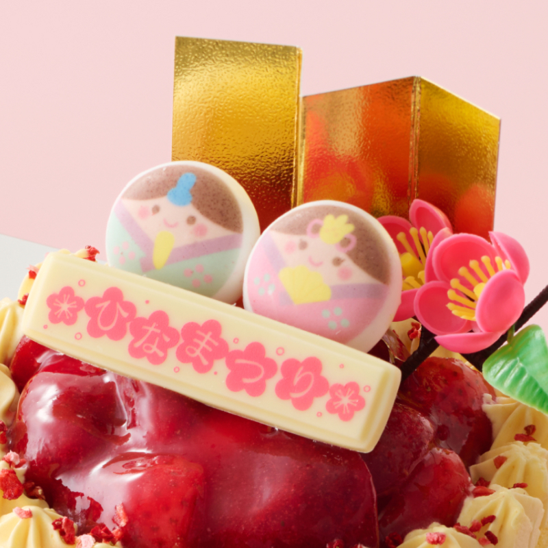 ひなまつりケーキペア