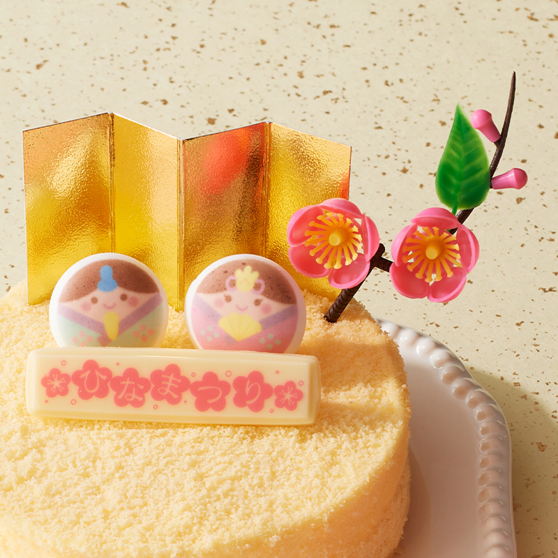 ひなまつりケーキペア