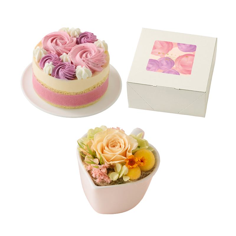 アンベリールと選べるフラワーギフト