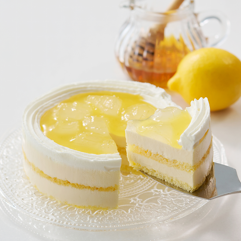ブルーベリーとレモンのケーキペア