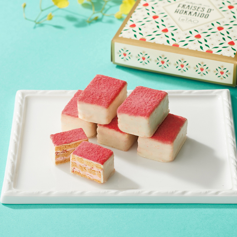 北海道苺のミルフィユ | 【ルタオ公式】ケーキ・スイーツ・洋菓子の