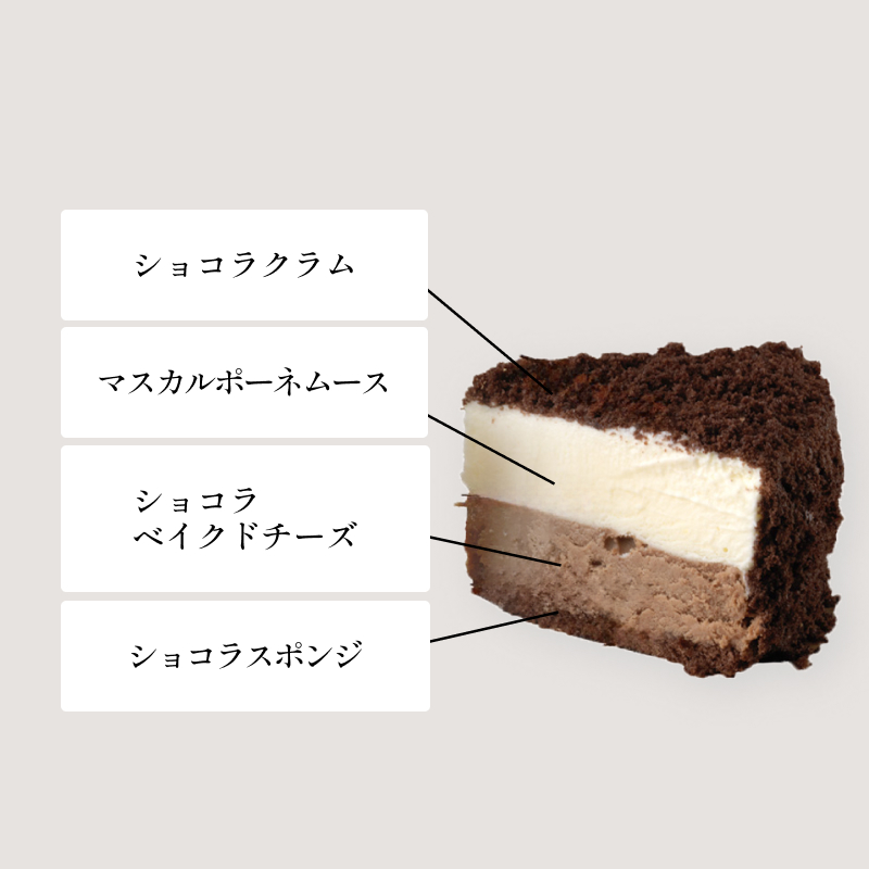 ドゥーブル食べ比べセット(ドゥーブルフロマージュ+ショコラドゥーブル)