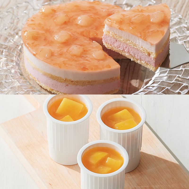 桃とマンゴーのサマーセット | 【ルタオ公式】ケーキ・スイーツ