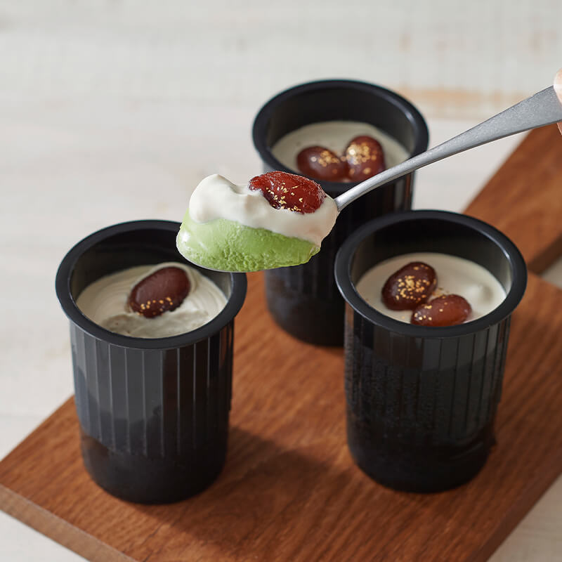 宇治抹茶と黒蜜の和ヴェリーヌ