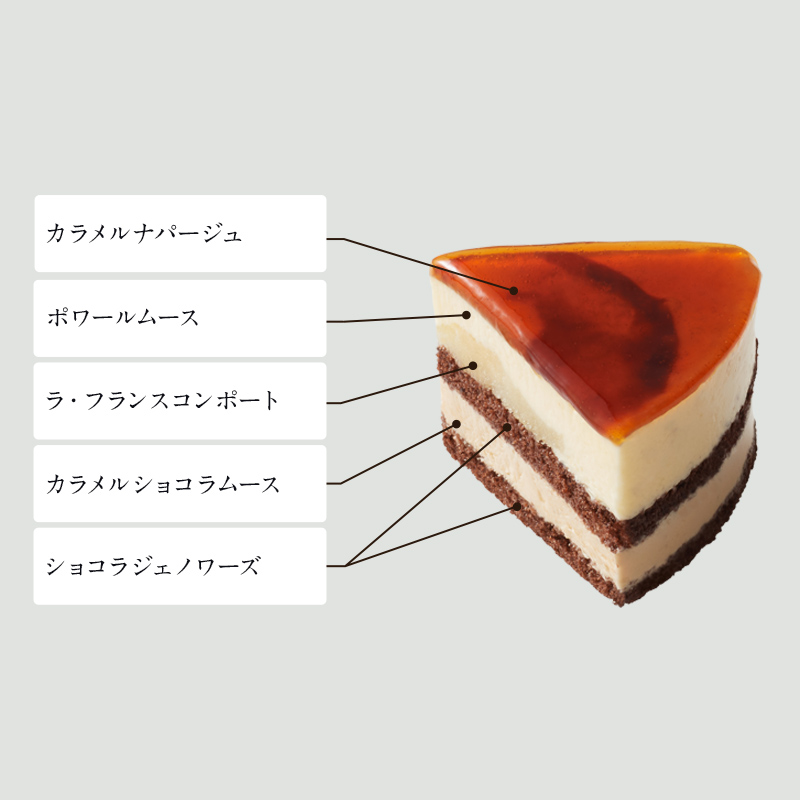 ポワールキャラメル ボネ