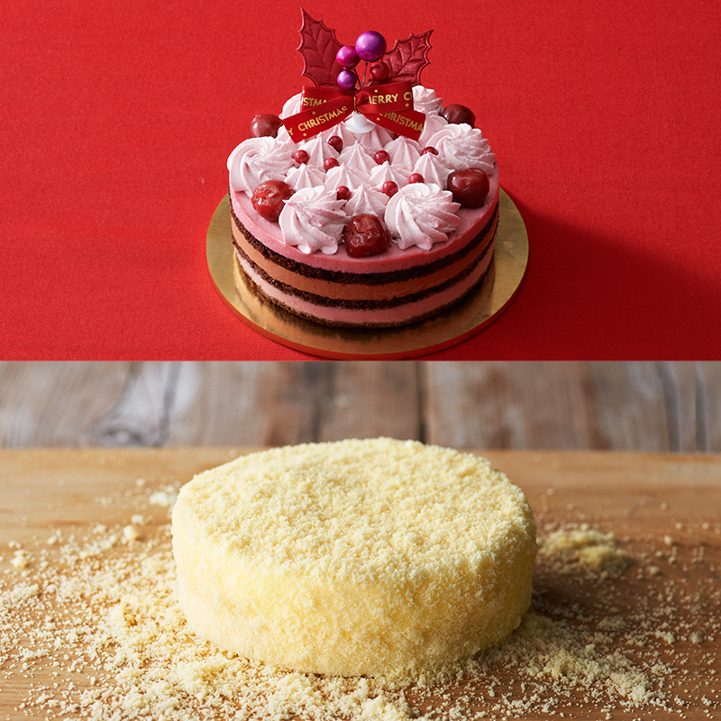ルージュノエルとドゥーブルのXmasセット | 【ルタオ公式】ケーキ