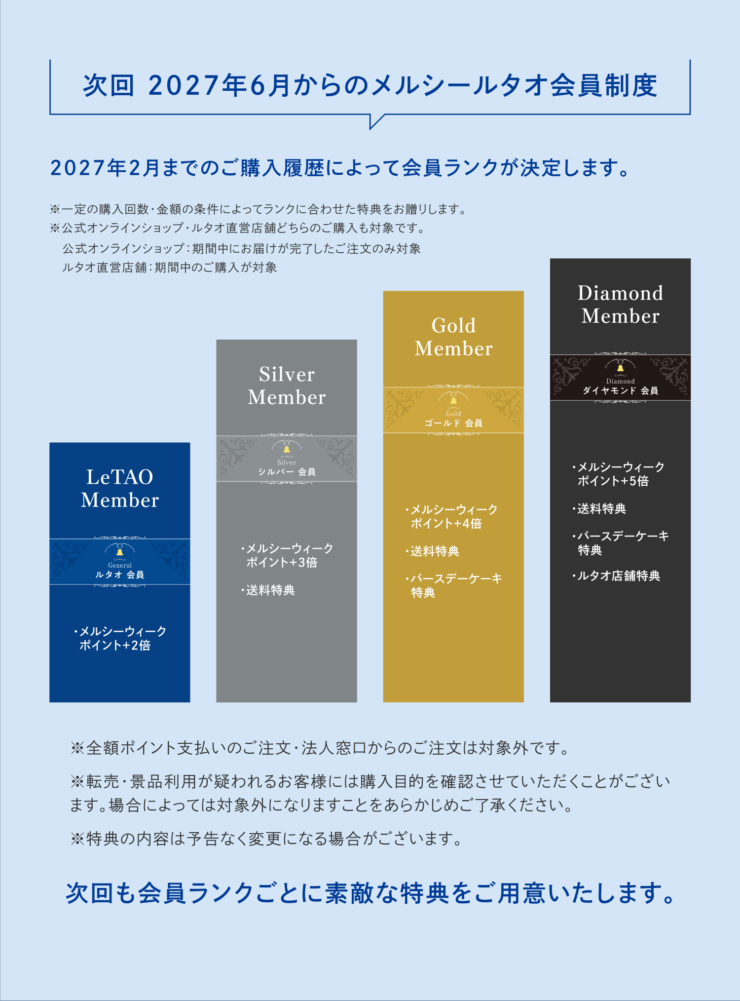 メルシールタオ会員制度
