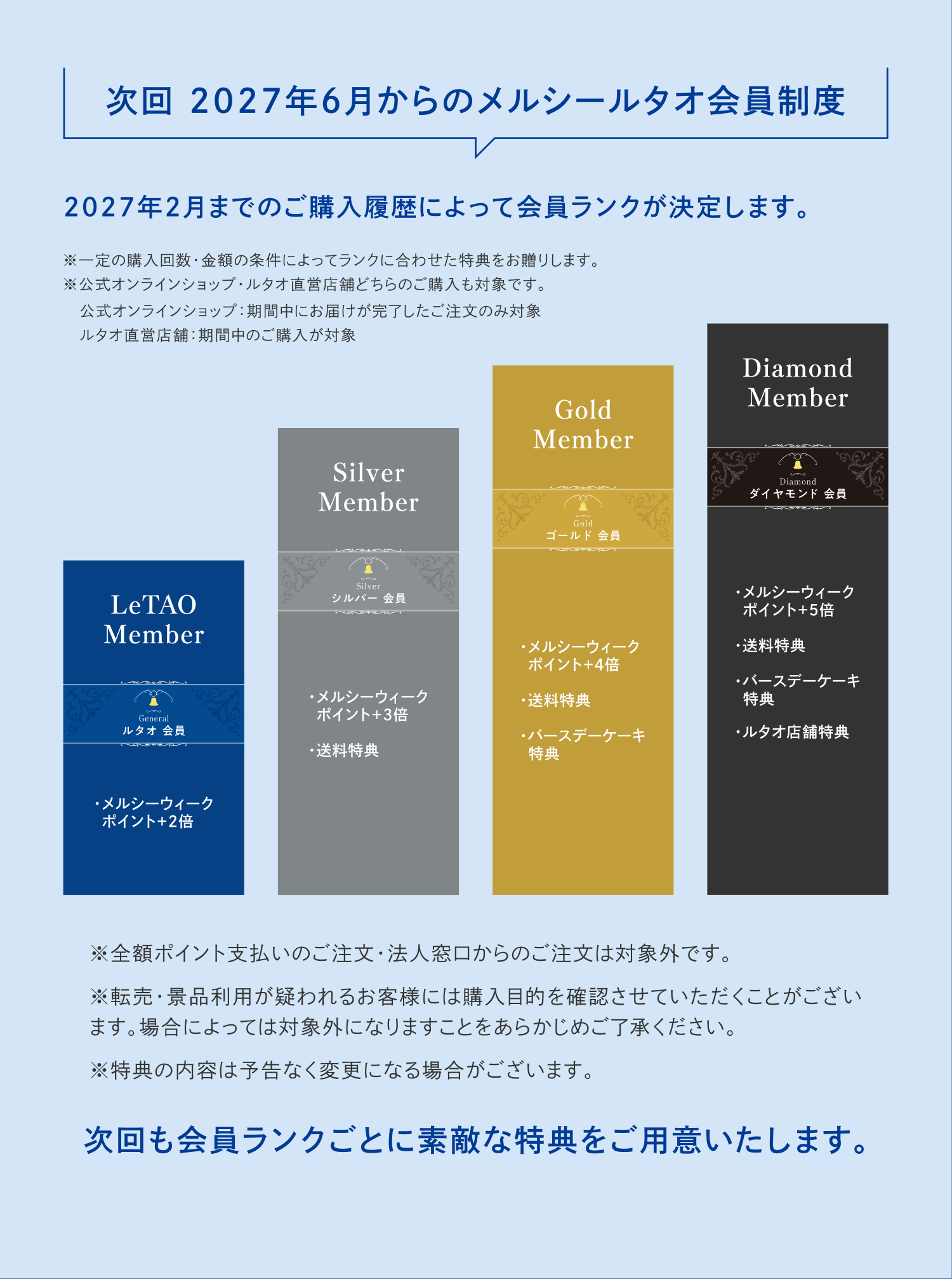 メルシールタオ会員制度