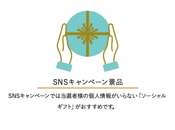 SNSキャンペーン景品