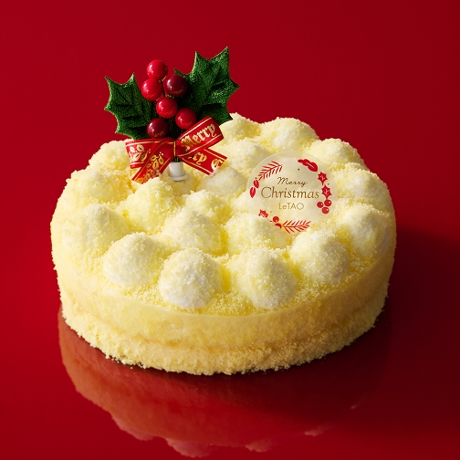 ケーキを配達している画像