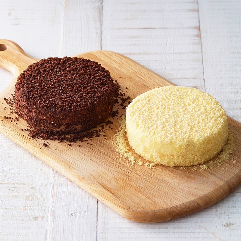 ドゥーブル食べ比べセット(ドゥーブルフロマージュ+ショコラドゥーブル)の画像