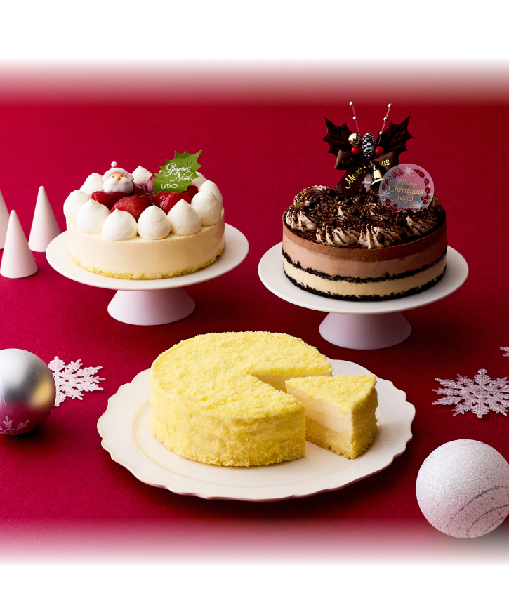 ドゥーブルと選べるクリスマスケーキ