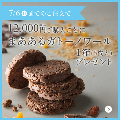 まああるガトーノワールプレゼント