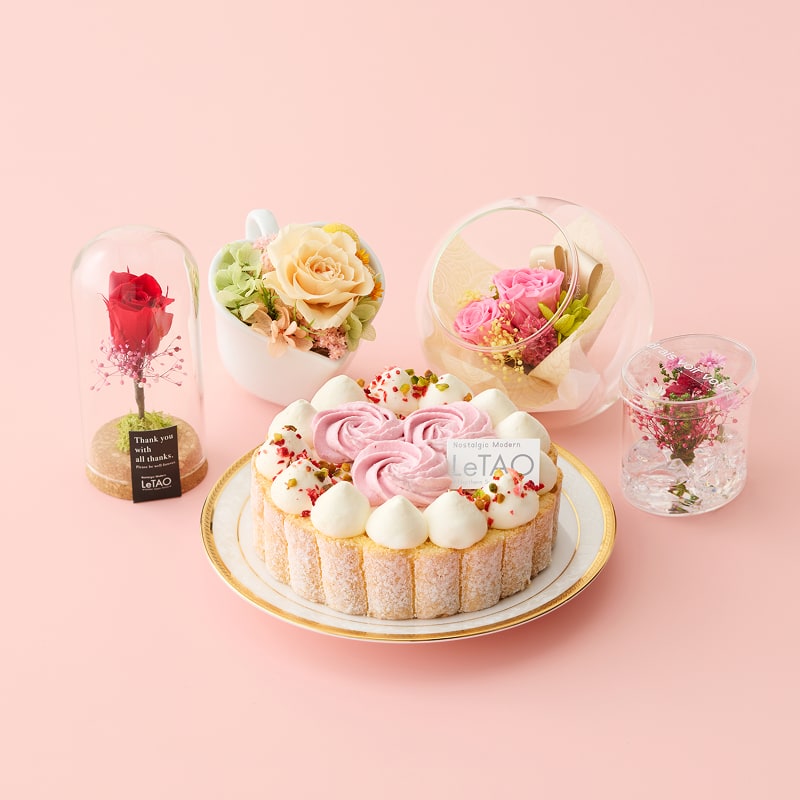 フルールミニョンと選べるフラワーギフトの画像